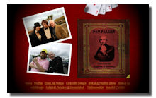 Magician website design