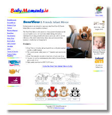 Baby website design