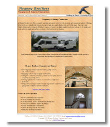 Carpentry and joinery website design
