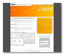 Email newsletters