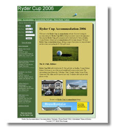 Ryder Cup accommodation