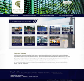 New Website Launch for Security Fencing Company
